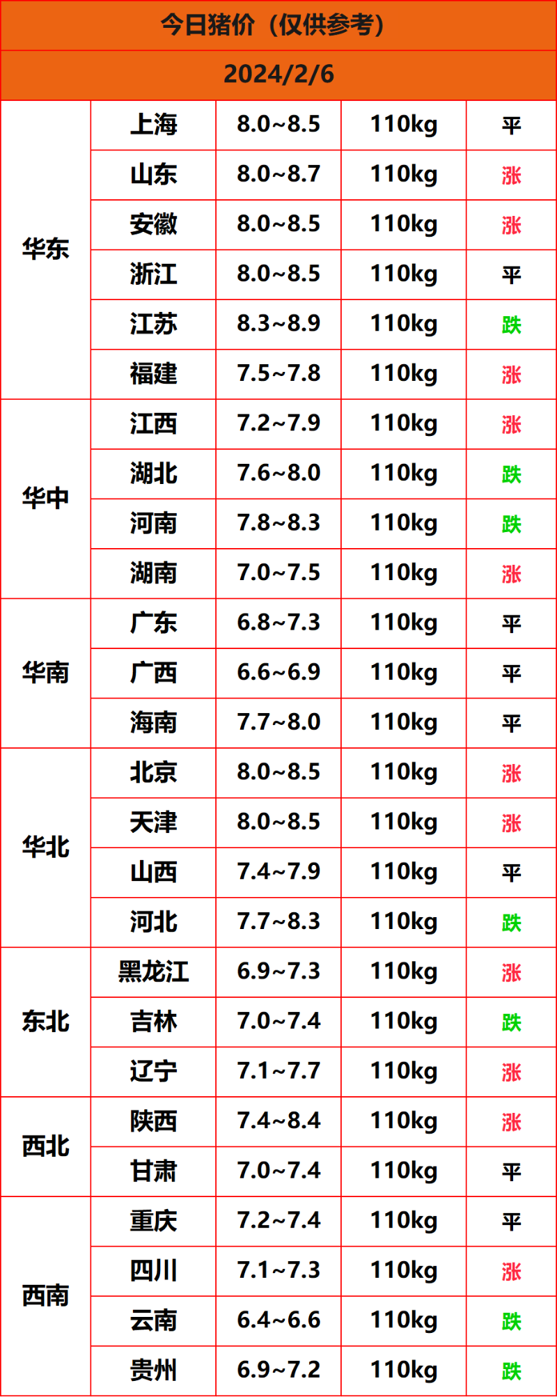 2024.2.6猪价